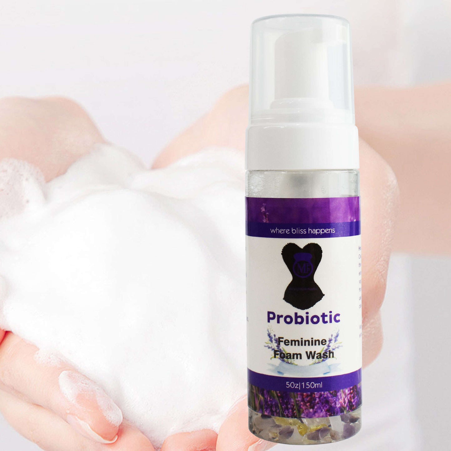 Crystal-infused Probiotic Feminine Wash